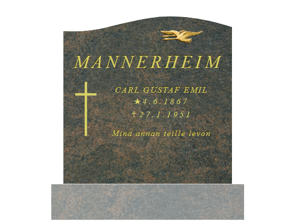 Mannerheim-hautakivi